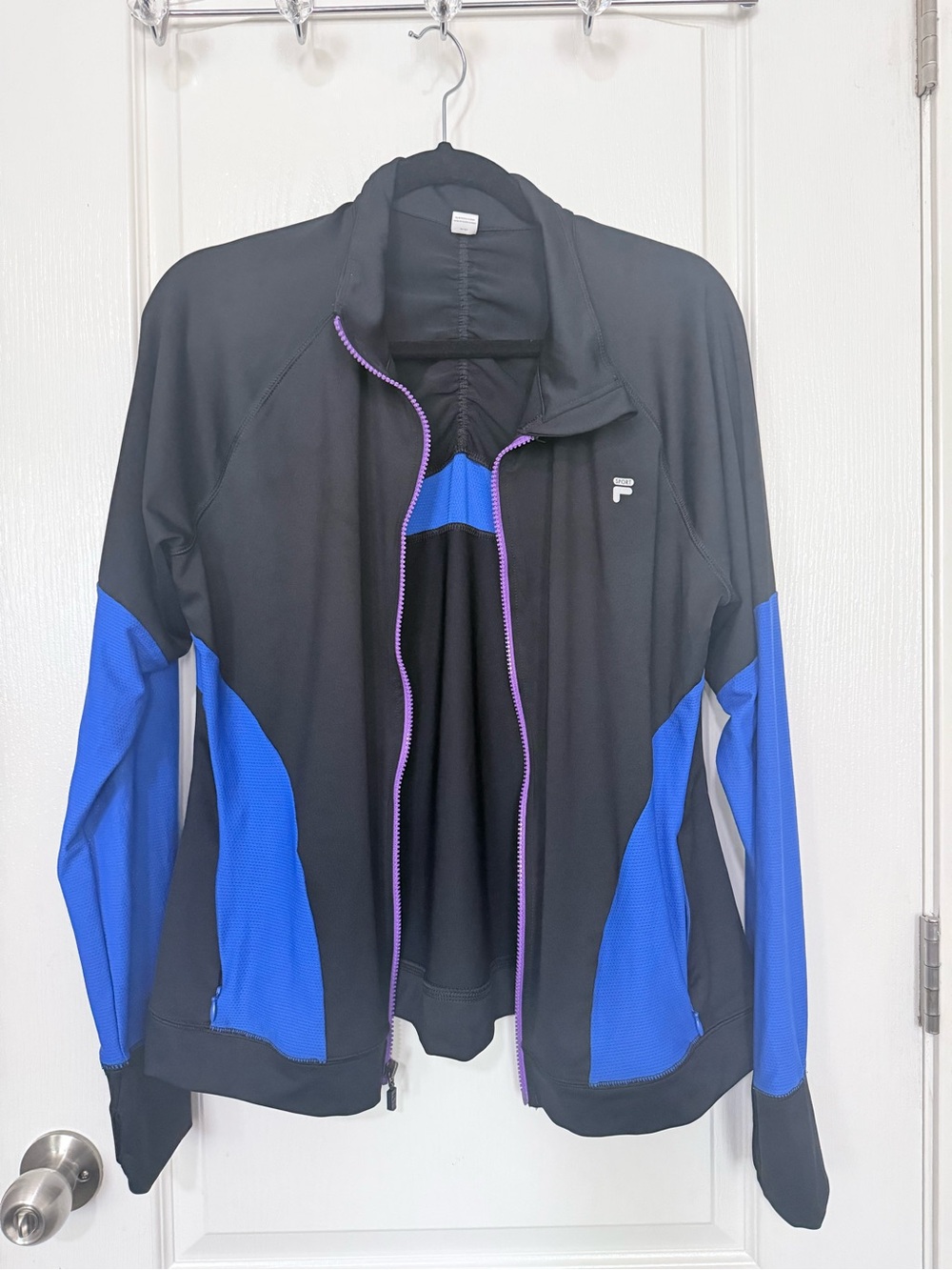 Fila Women's Navy Athletic Top with Logo - XL